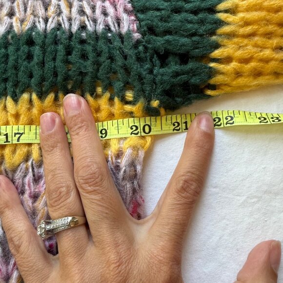 Heartloom S Multicolor Striped Knit Sweater Acrylic & Polyamide Blend - Picture 8 of 9